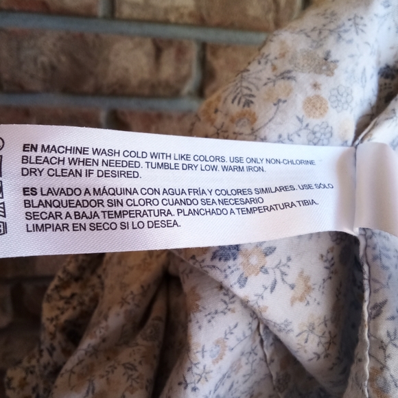 Denim & Flower Ricky Singh Flower Print Cotton Long Sleeve Button Down Shirt. - Picture 6 of 7